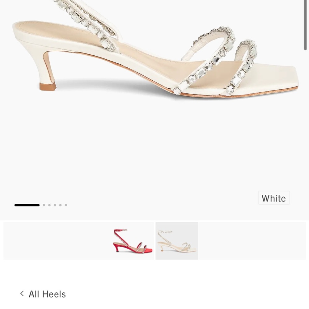 22élevé
Gem-Embellished Kitten-Heel Sandals